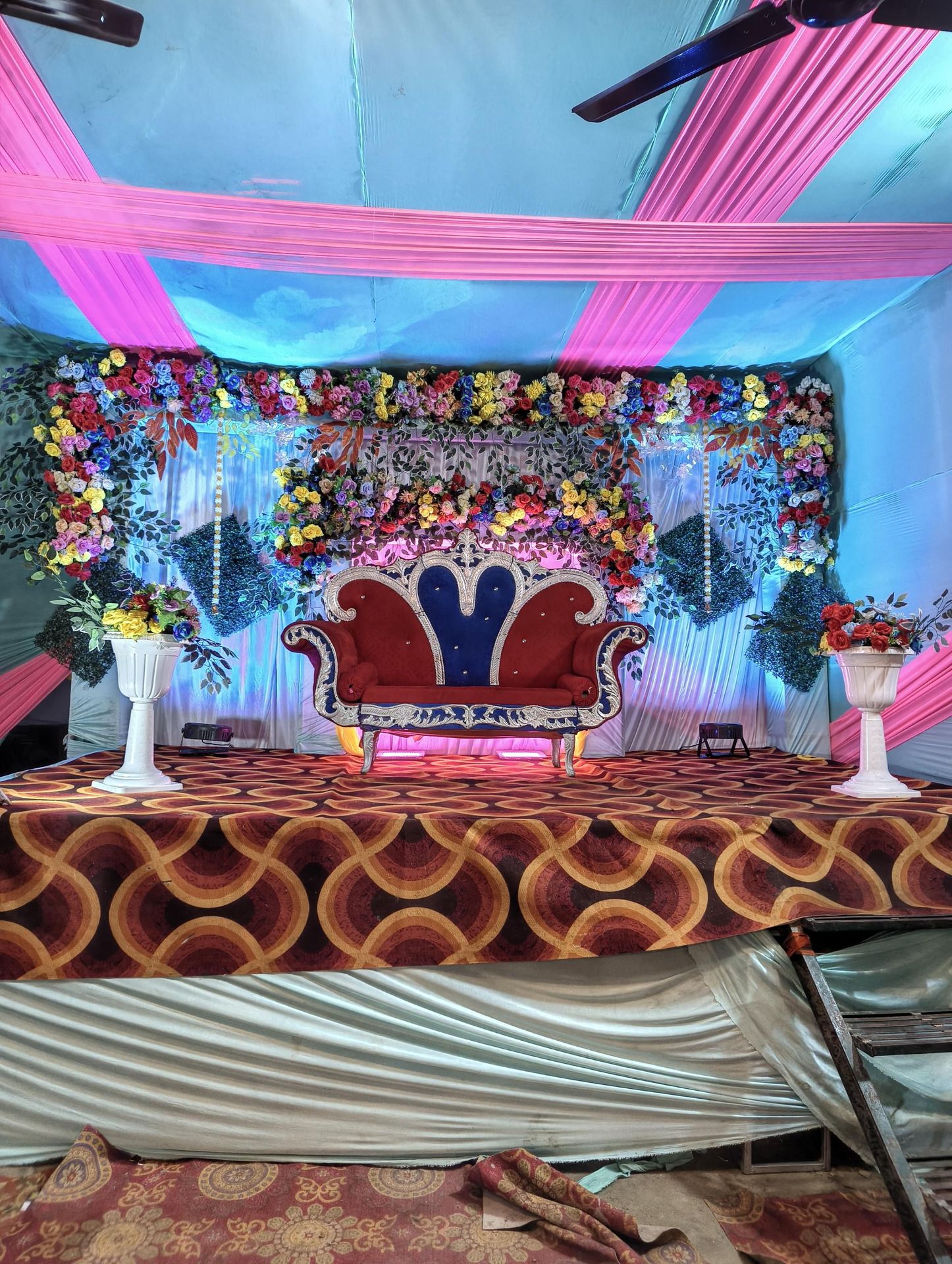 Event decoration work