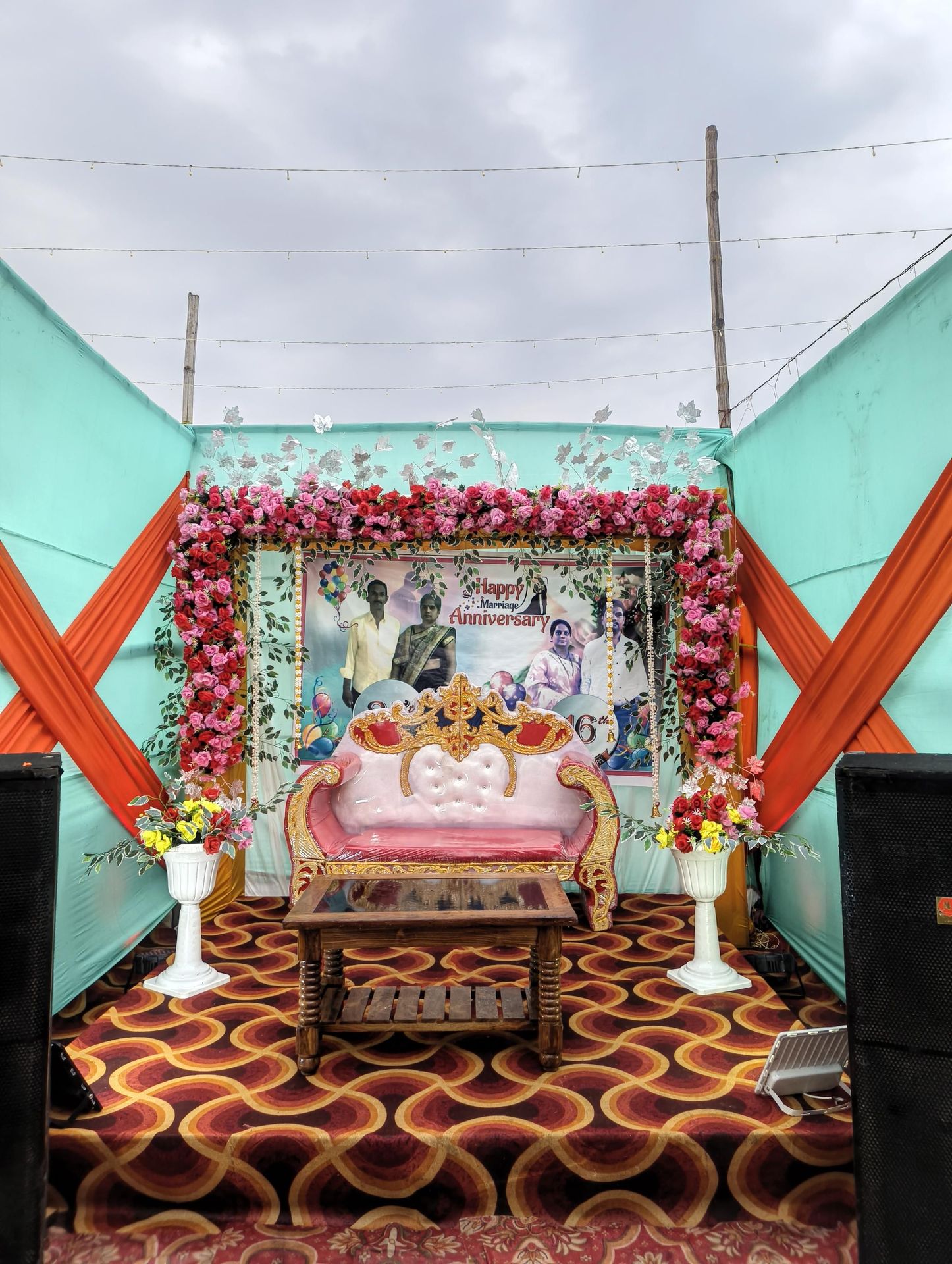 Event decoration work