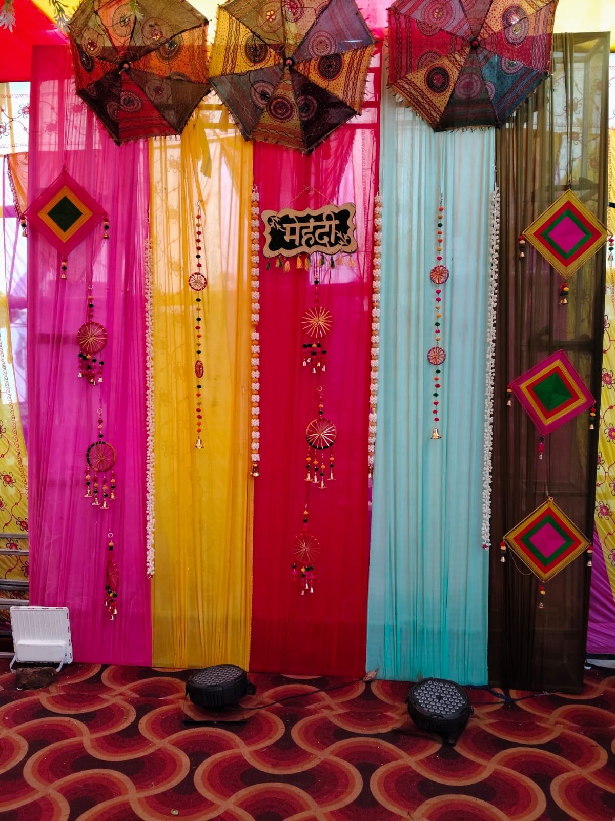 Event decoration work