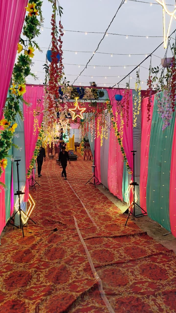 Event decoration work